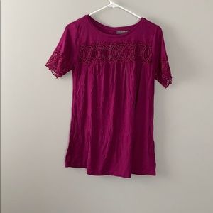 Fushia Maternity top